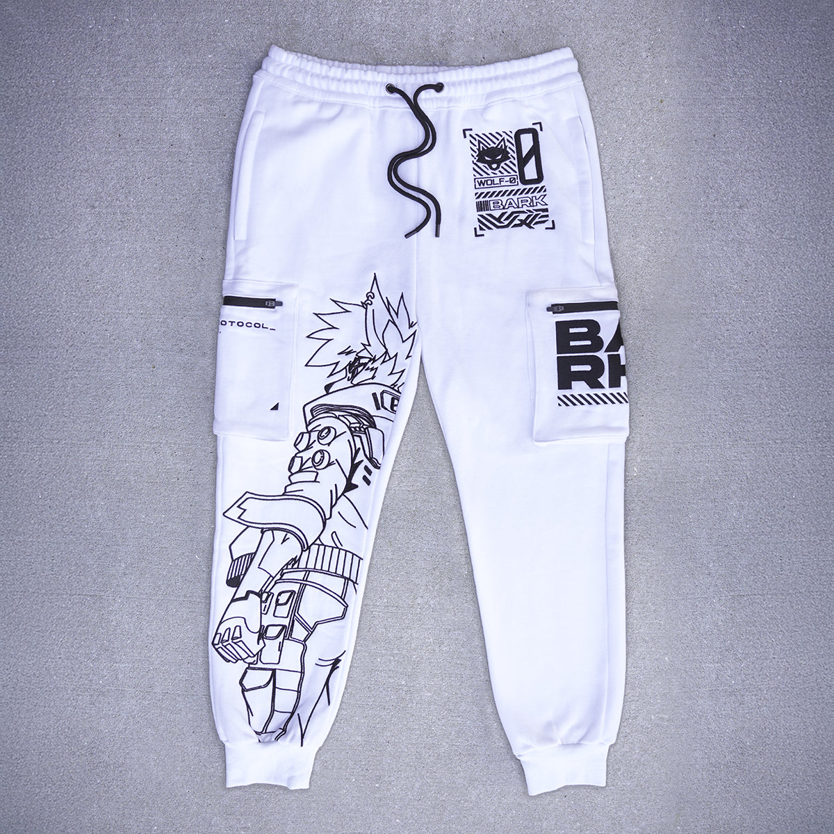 (PRE-ORDER) W-01F JOGGERS V2 WHITE
