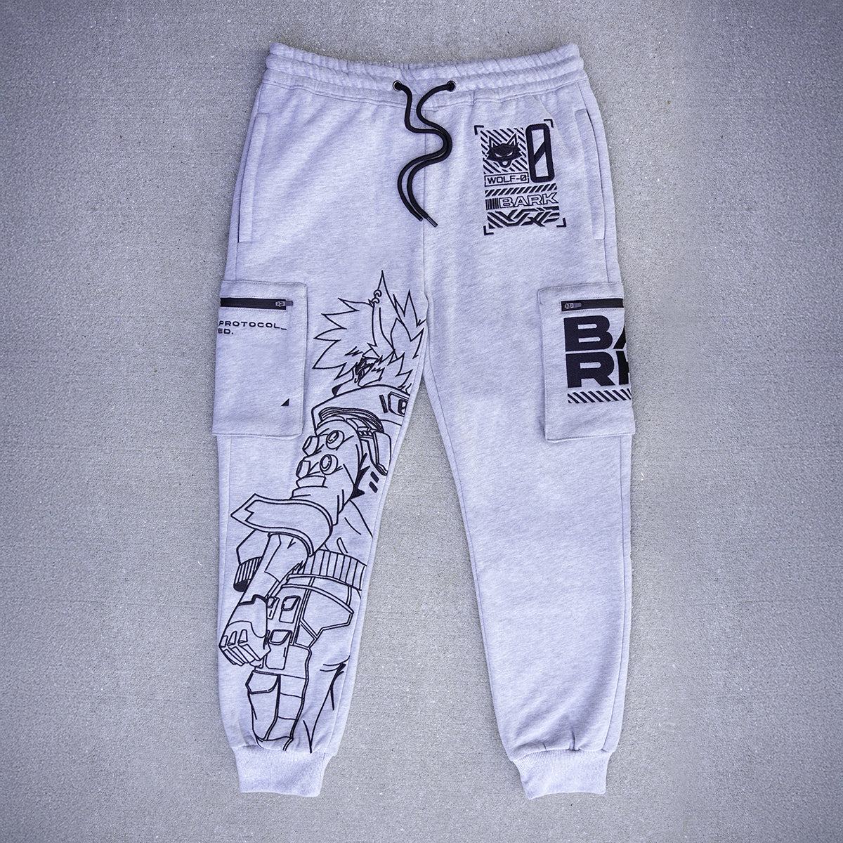 (PRE-ORDER) W-01F JOGGERS V2 - HEATHER GRAY