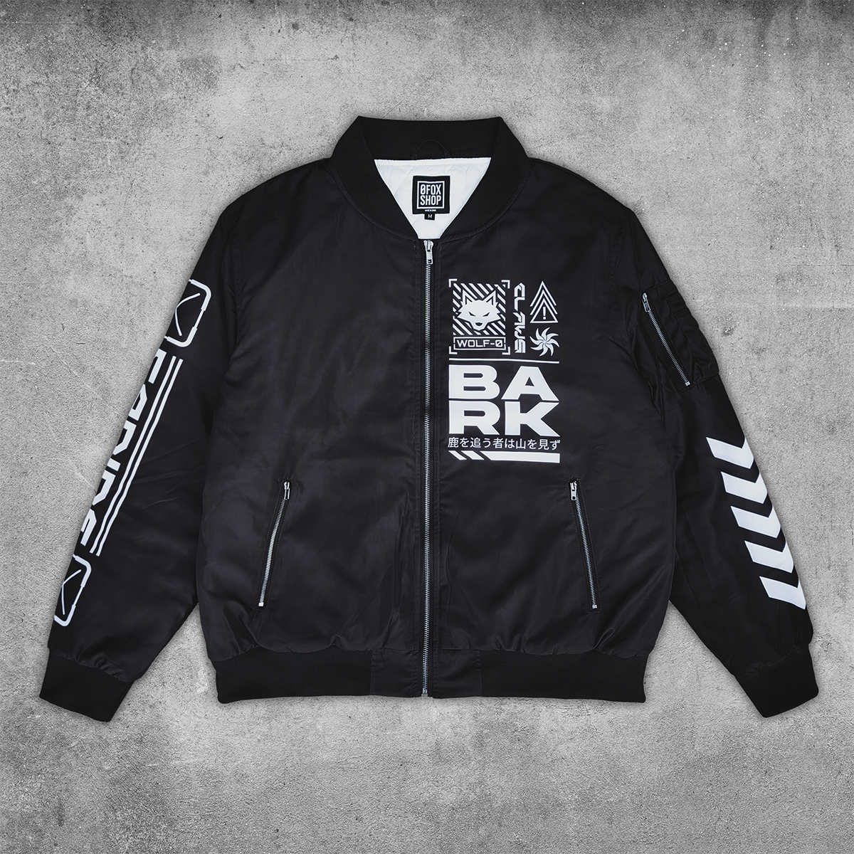 W-01F BOMBER WINDBREAKER JACKET