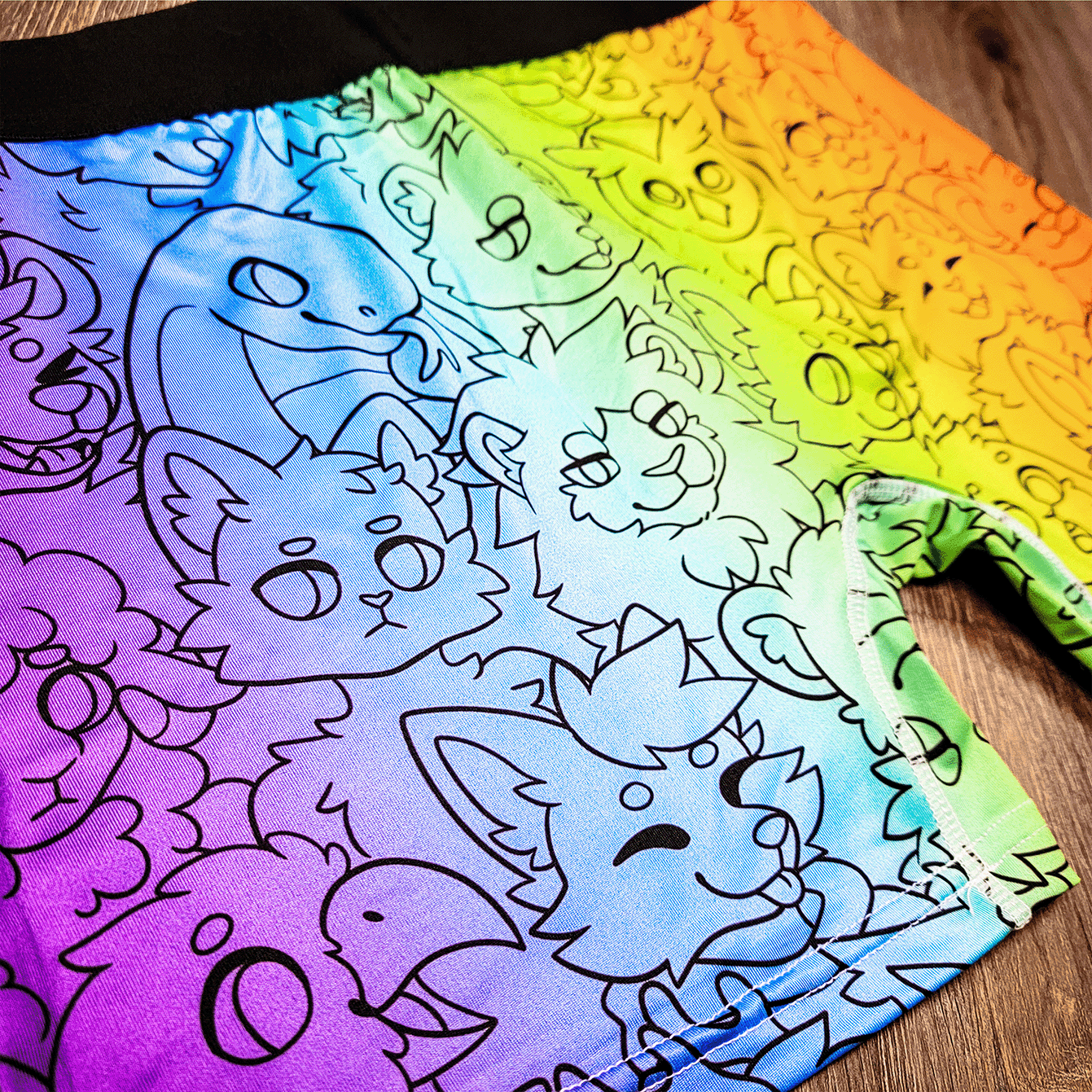 GRADIENT CROWD BOXER BRIEFS
