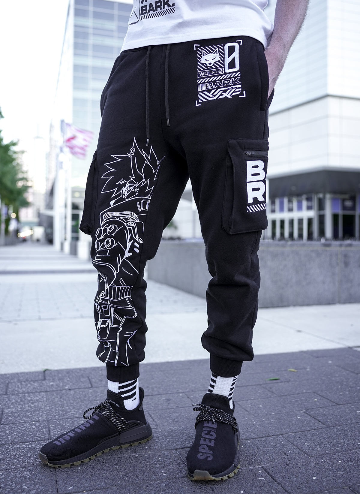 (PRE-ORDER) W-01F JOGGERS V2 - BLACK