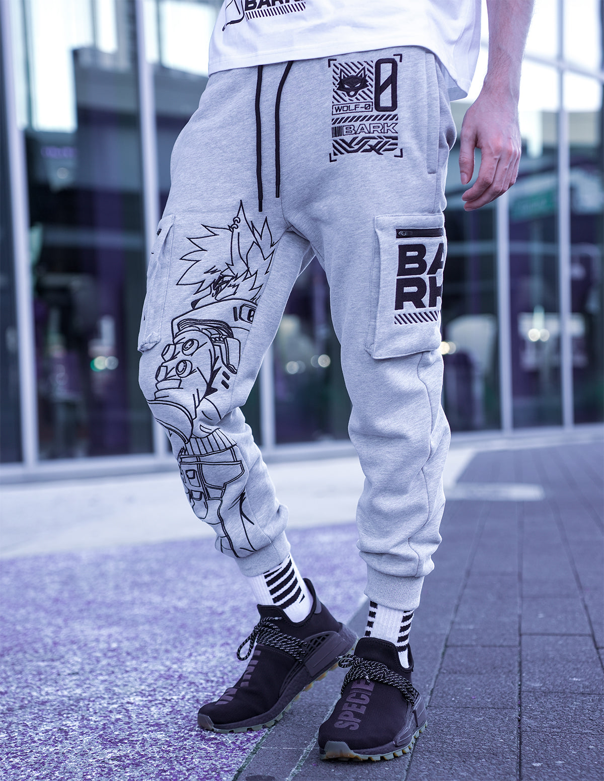 (PRE-ORDER) W-01F JOGGERS V2 - HEATHER GRAY
