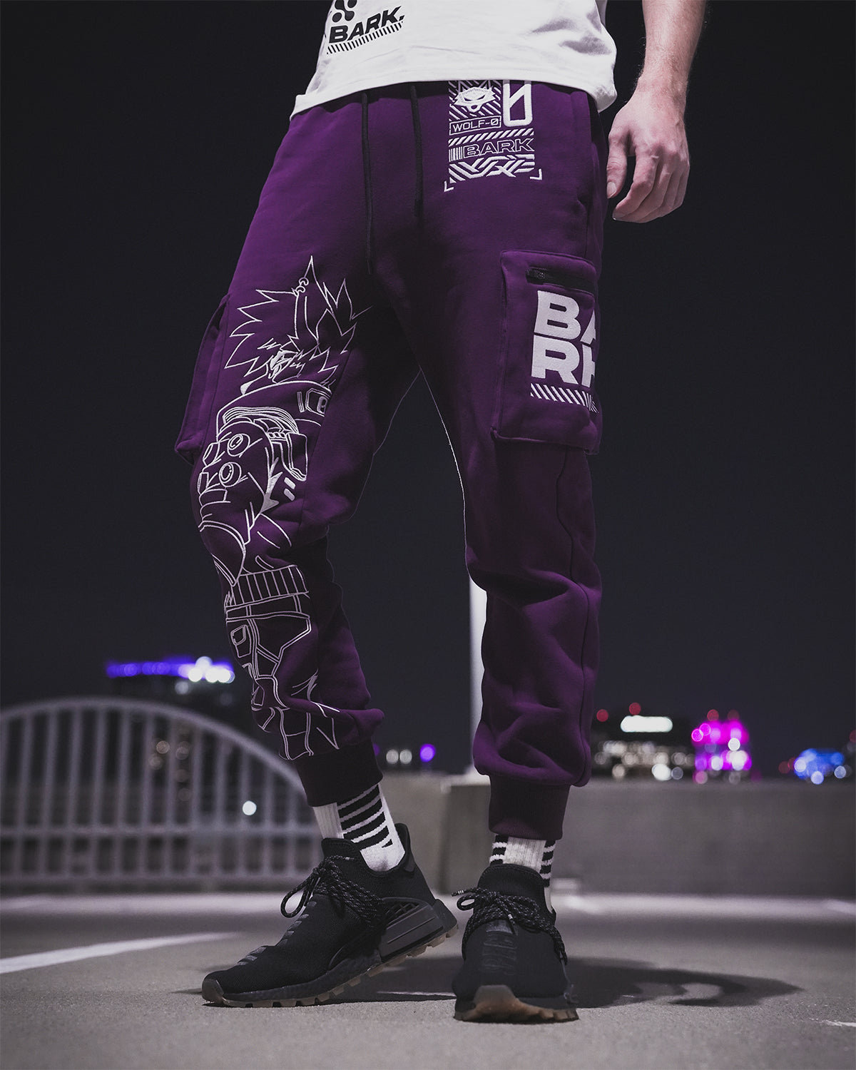 (PRE-ORDER) LIMITED EDITION W-01F JOGGERS V2 - VIOLET