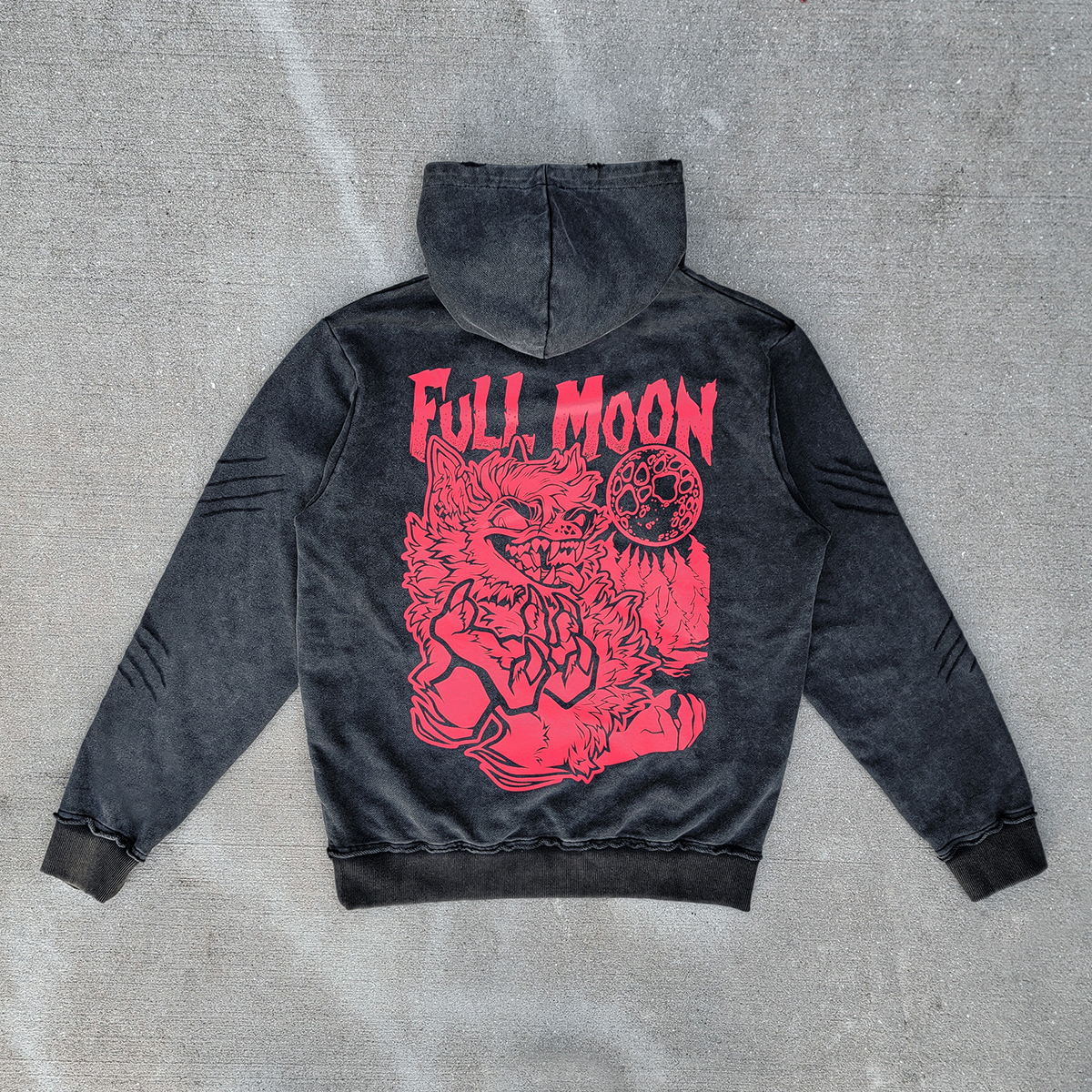FULL MOON HOODIE – 0 Fox Shop FULL MOON HOODIE – 0 Fox Shop
