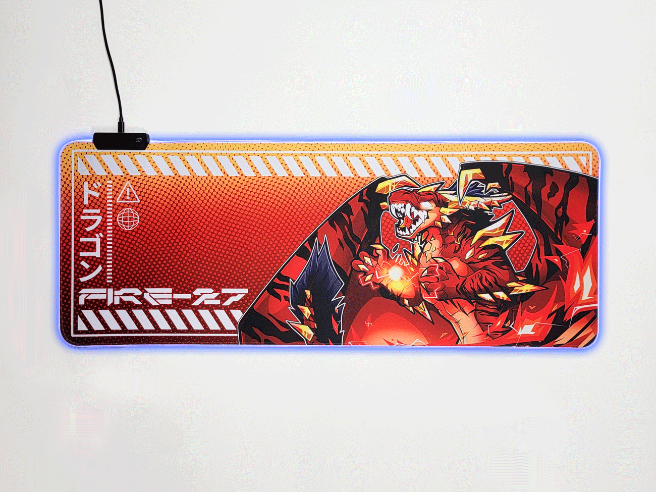 FIRE DRAGON RGB MOUSEPAD