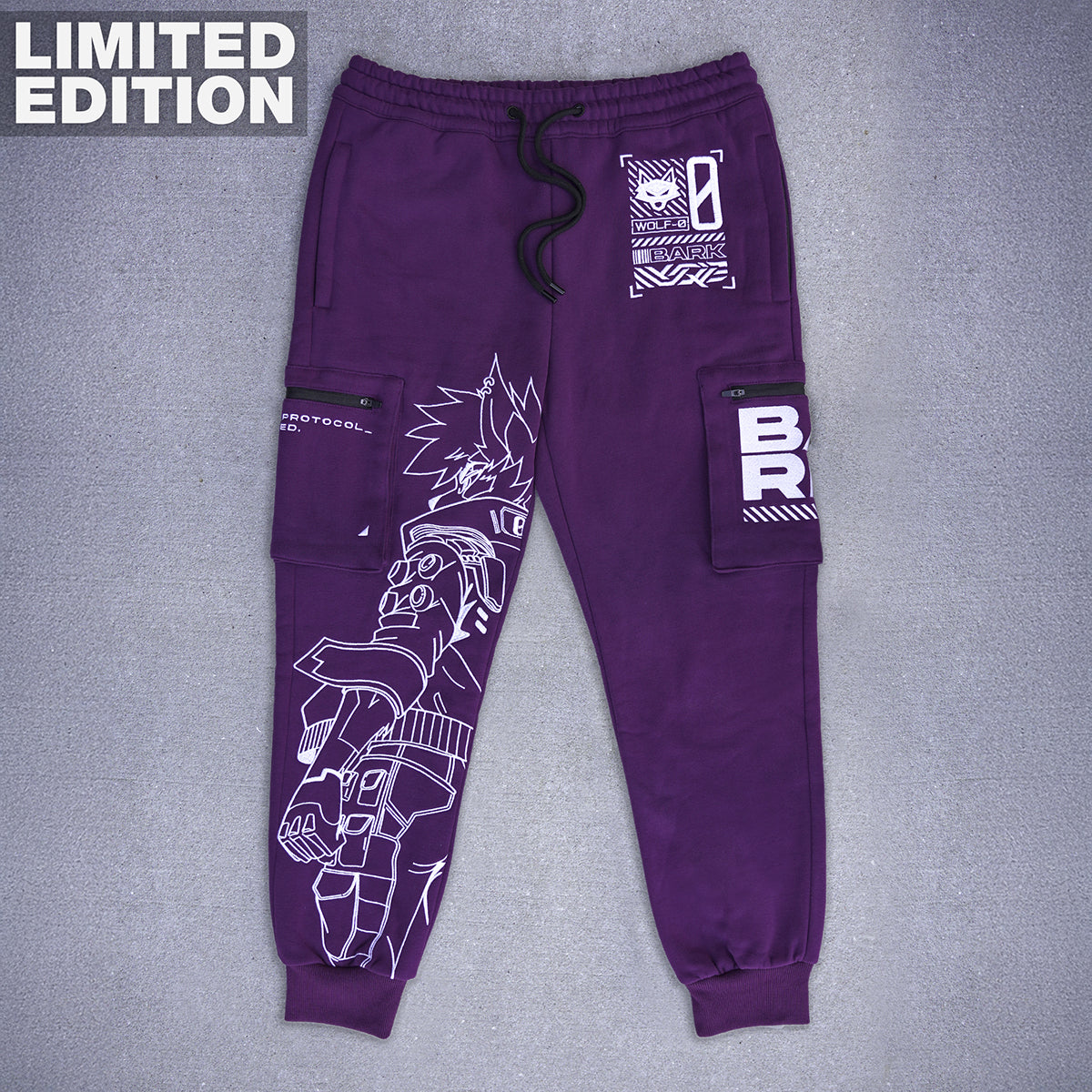 (PRE-ORDER) LIMITED EDITION W-01F JOGGERS V2 - VIOLET
