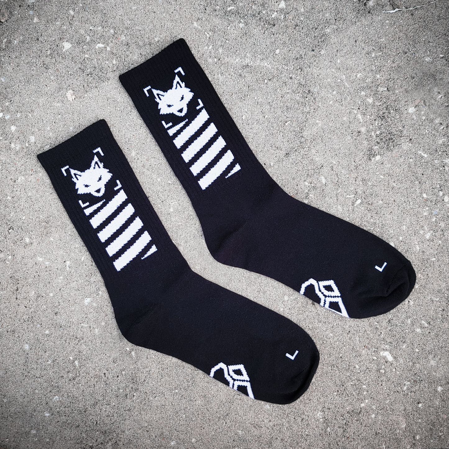 W-01F SOCKS BLACK