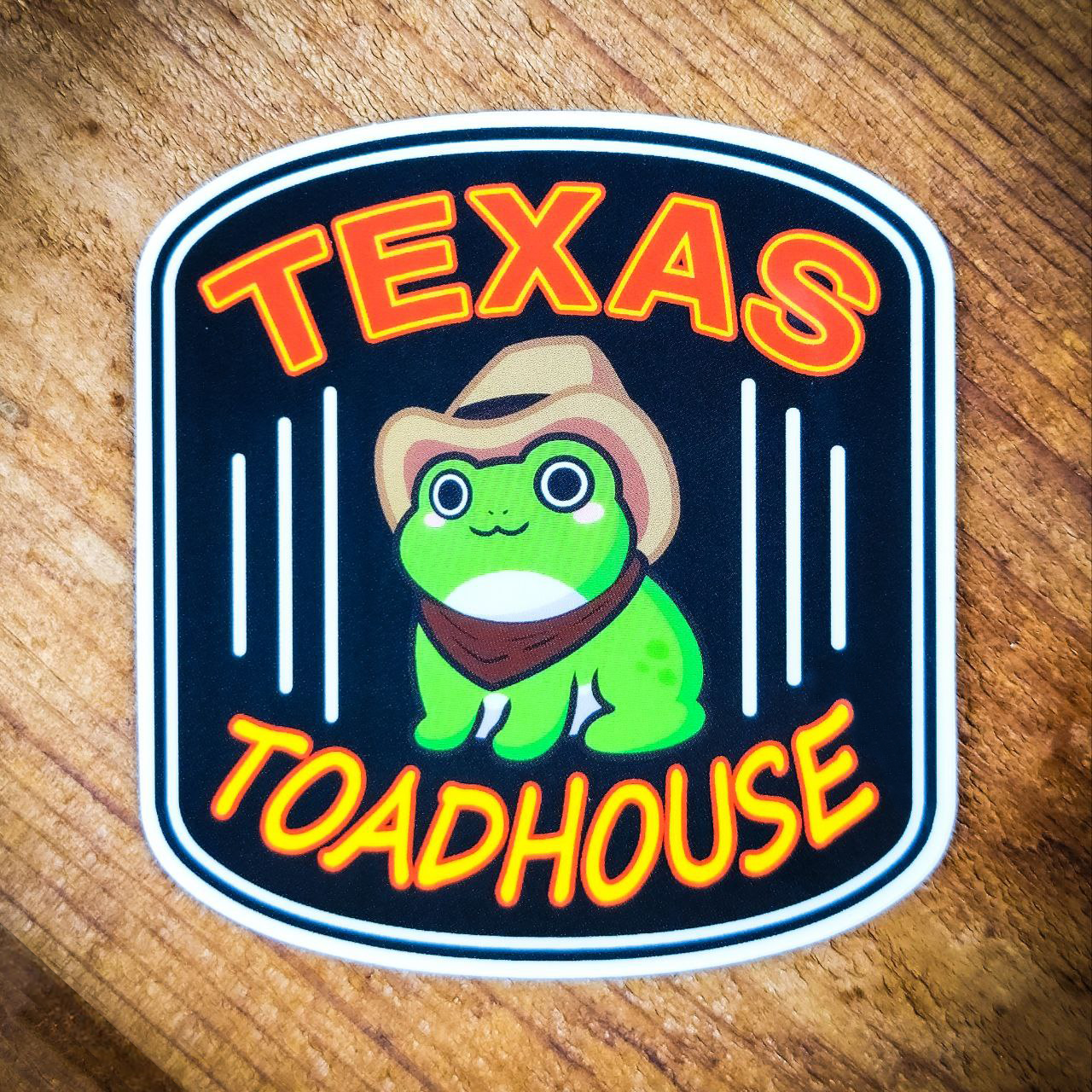 TEXAS TOADHOUSE STICKER