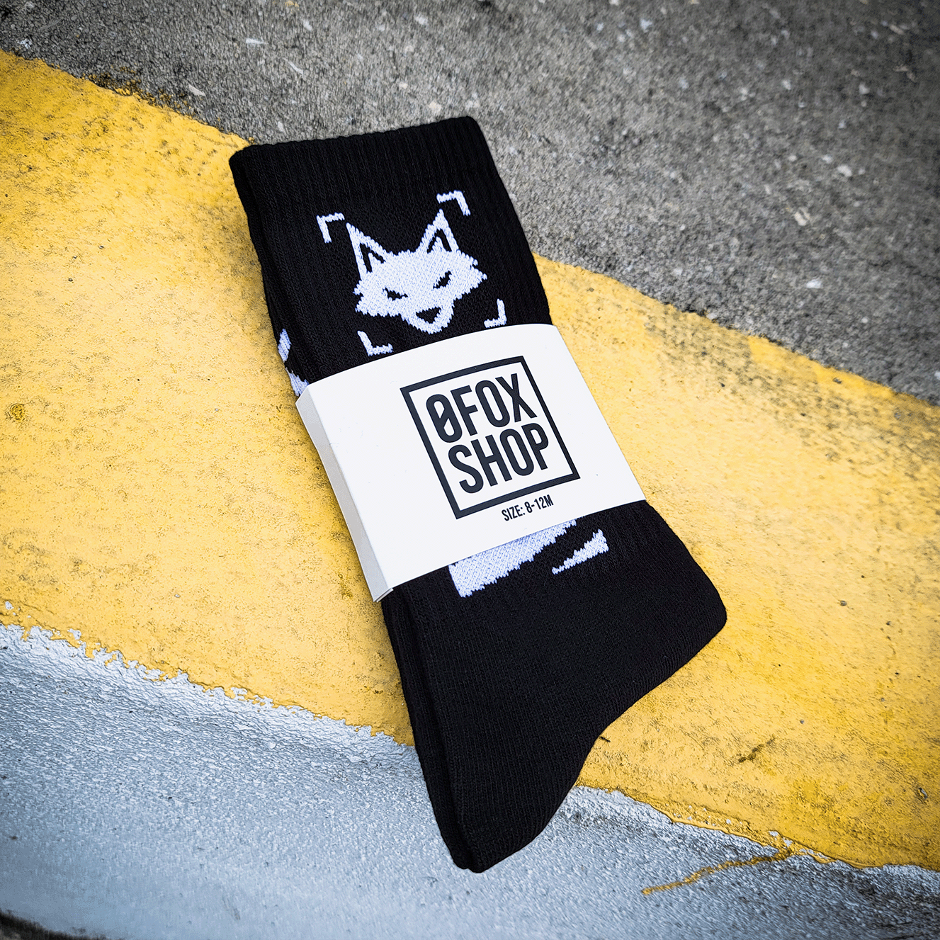 W-01F SOCKS BLACK