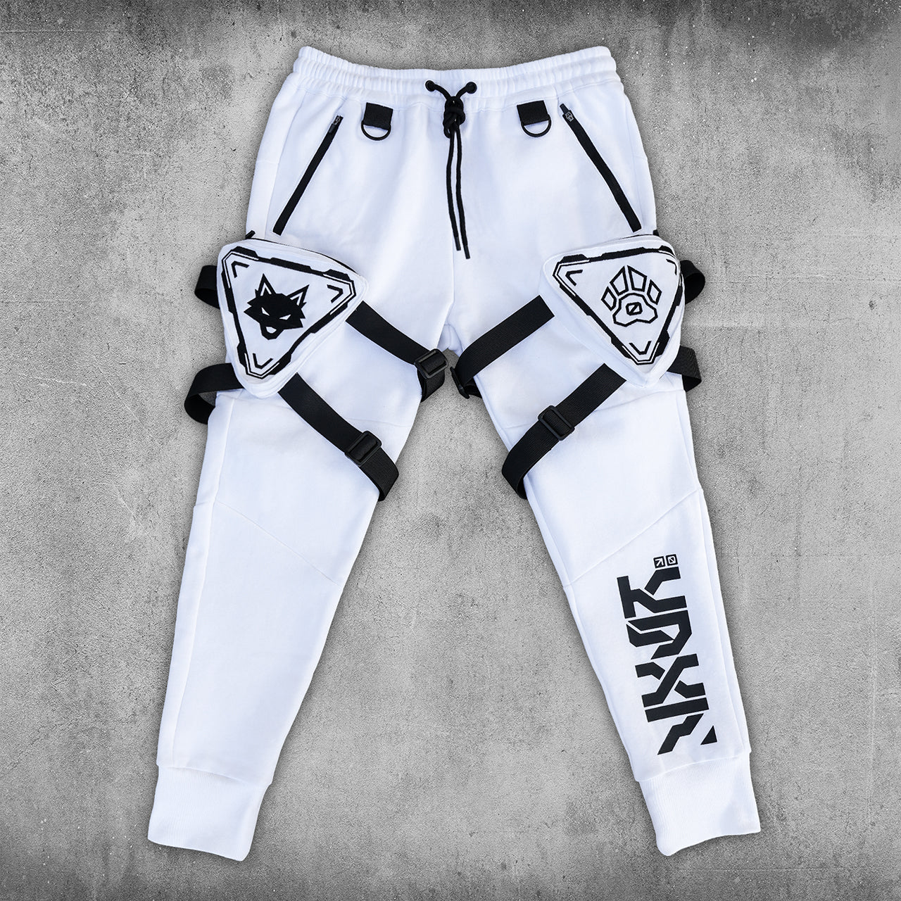 K9-X7 JOGGERS (WHITE) – Fox Shop