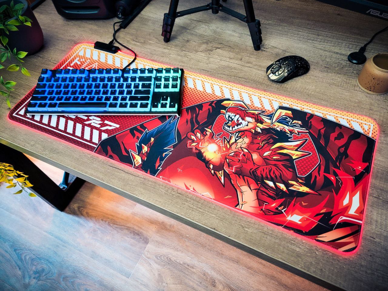 FIRE DRAGON RGB MOUSEPAD