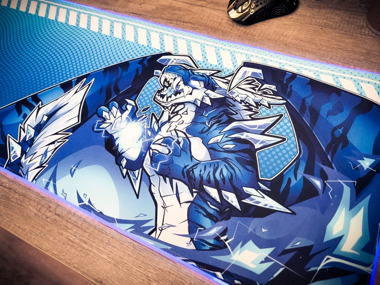 ICE DRAGON RGB MOUSEPAD
