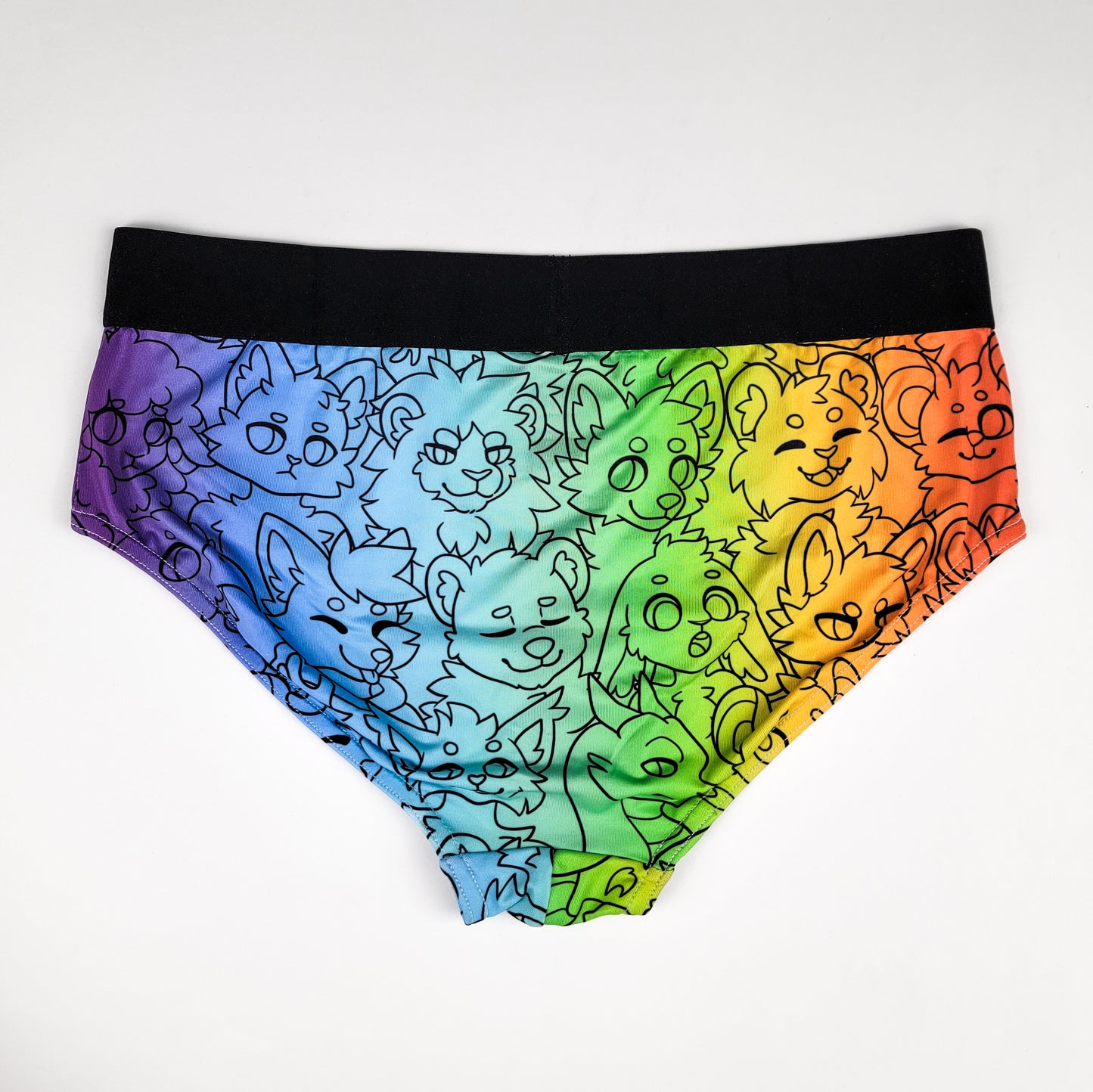 GRADIENT CROWD LOW-RISE BRIEFS