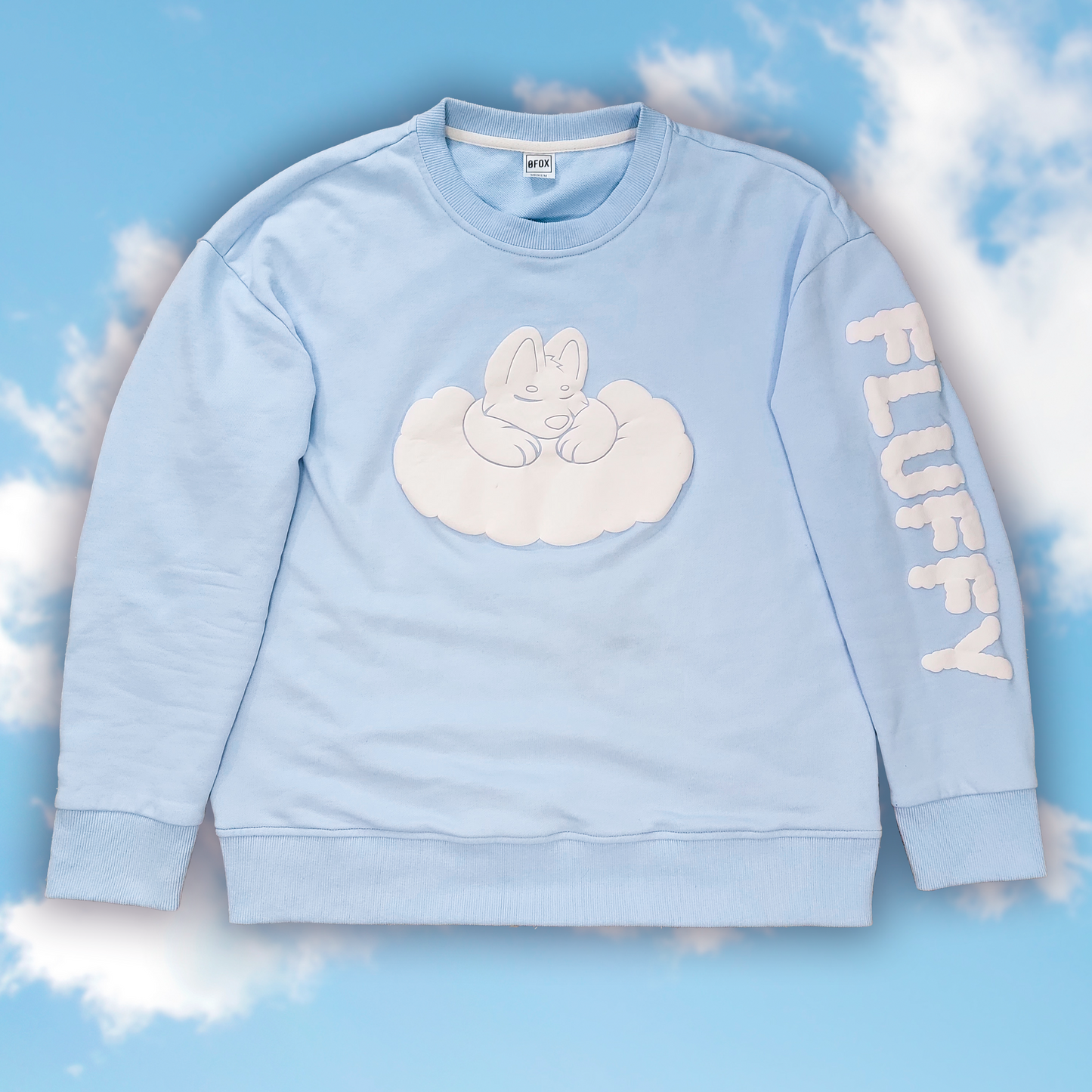 (FINAL STOCK) FLUFFY CLOUD CREWNECK