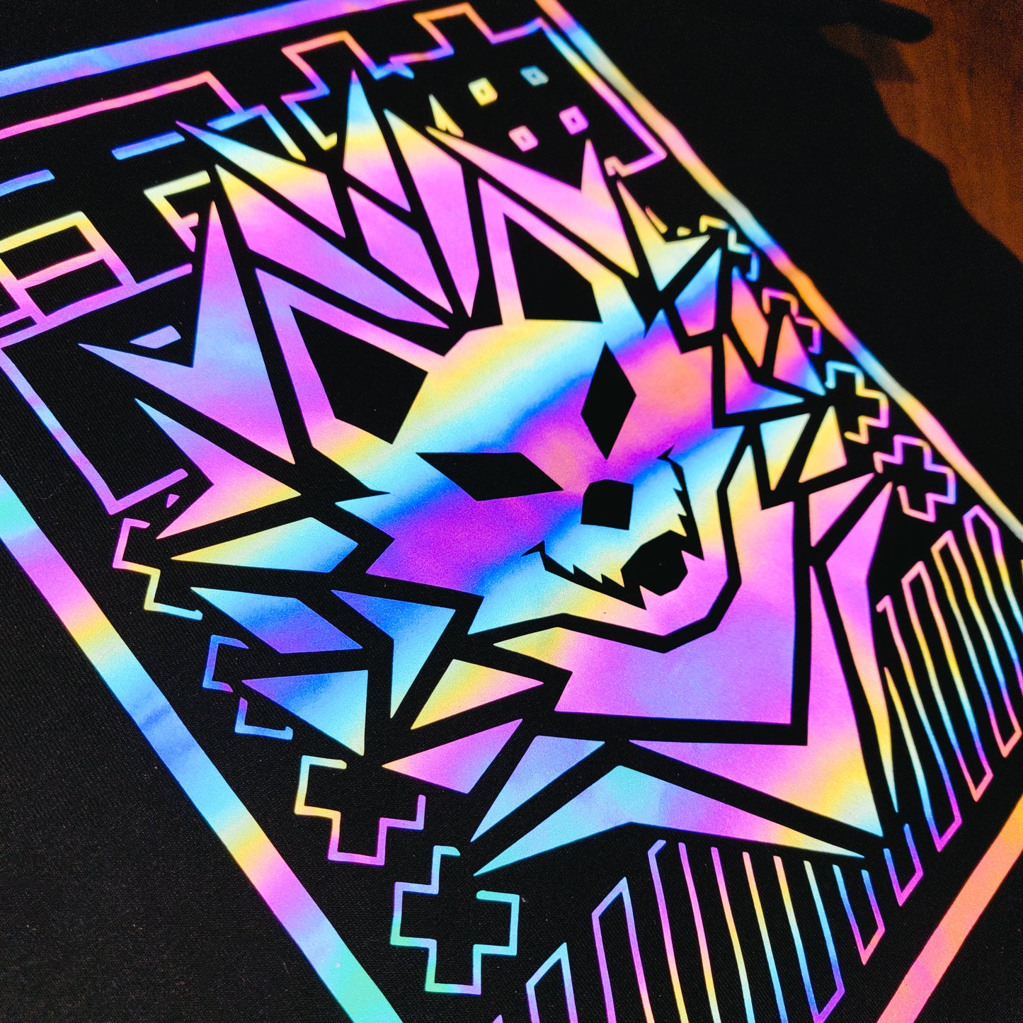 REFLECTIVE WOLF T-SHIRT