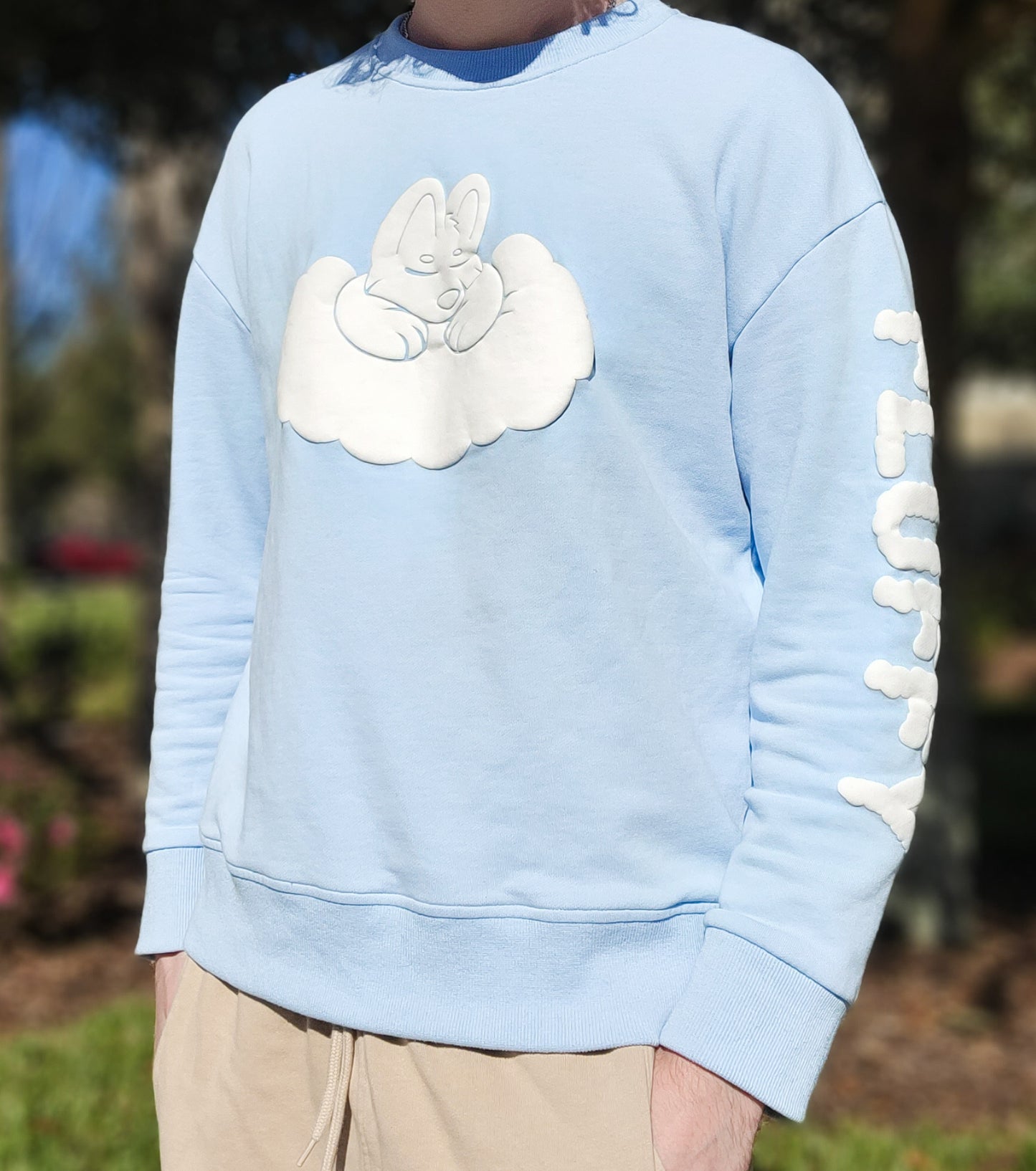 (FINAL STOCK) FLUFFY CLOUD CREWNECK