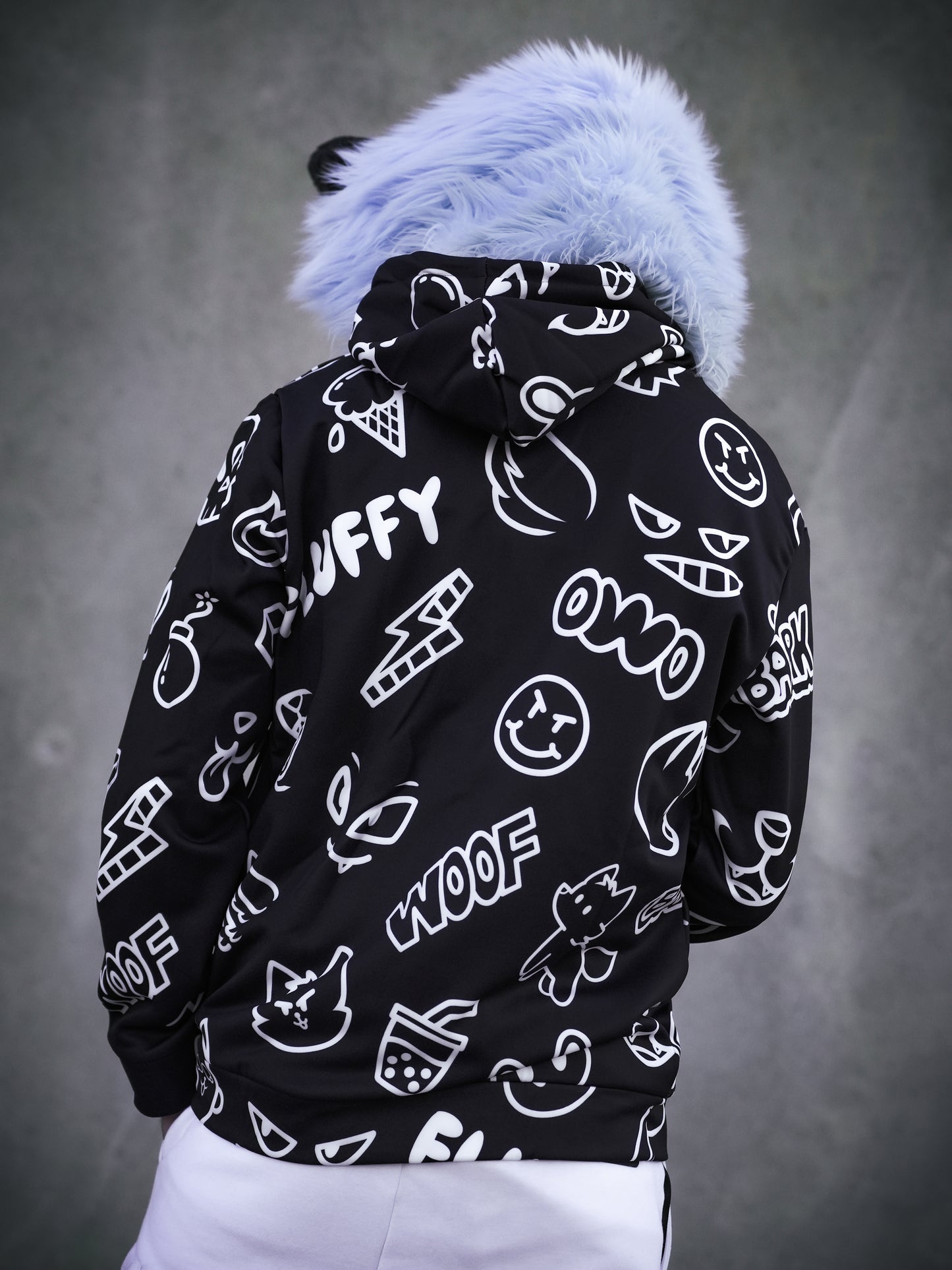 INVERSE DOODLE HOODIE