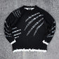 CLAWED SWEATER - BLACK