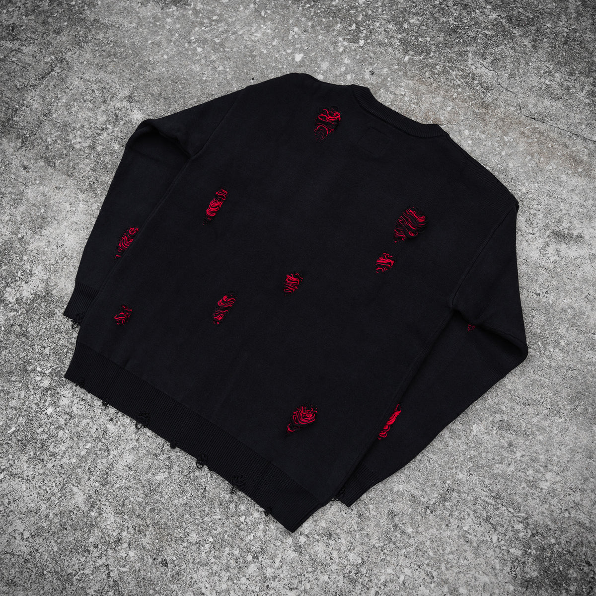 BLOOD MOON REVERSIBLE FOREST KING SWEATER (LIMITED EDITION)