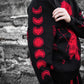 BLOOD MOON REVERSIBLE FOREST KING SWEATER (LIMITED EDITION)