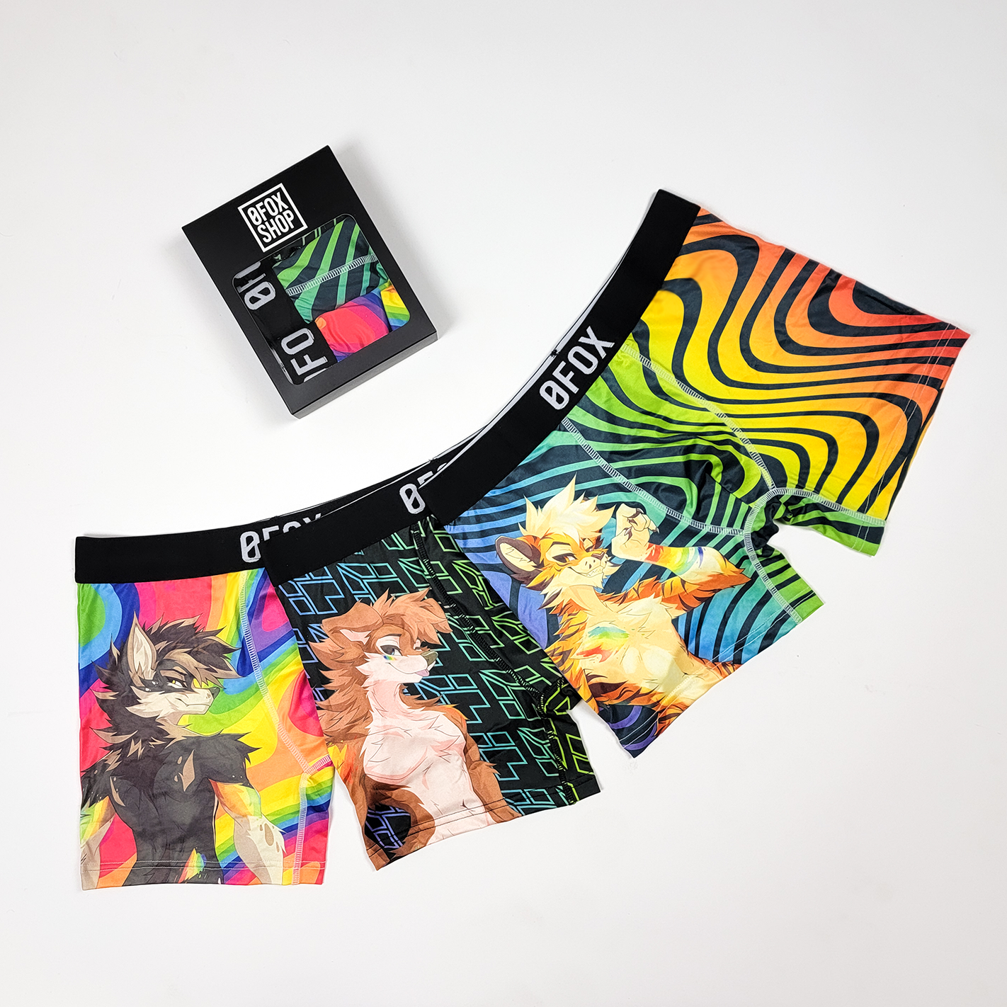 Fox Racing Boxers PRIDE PACK BOXER BRIEFS SET – 0 Fox Shop