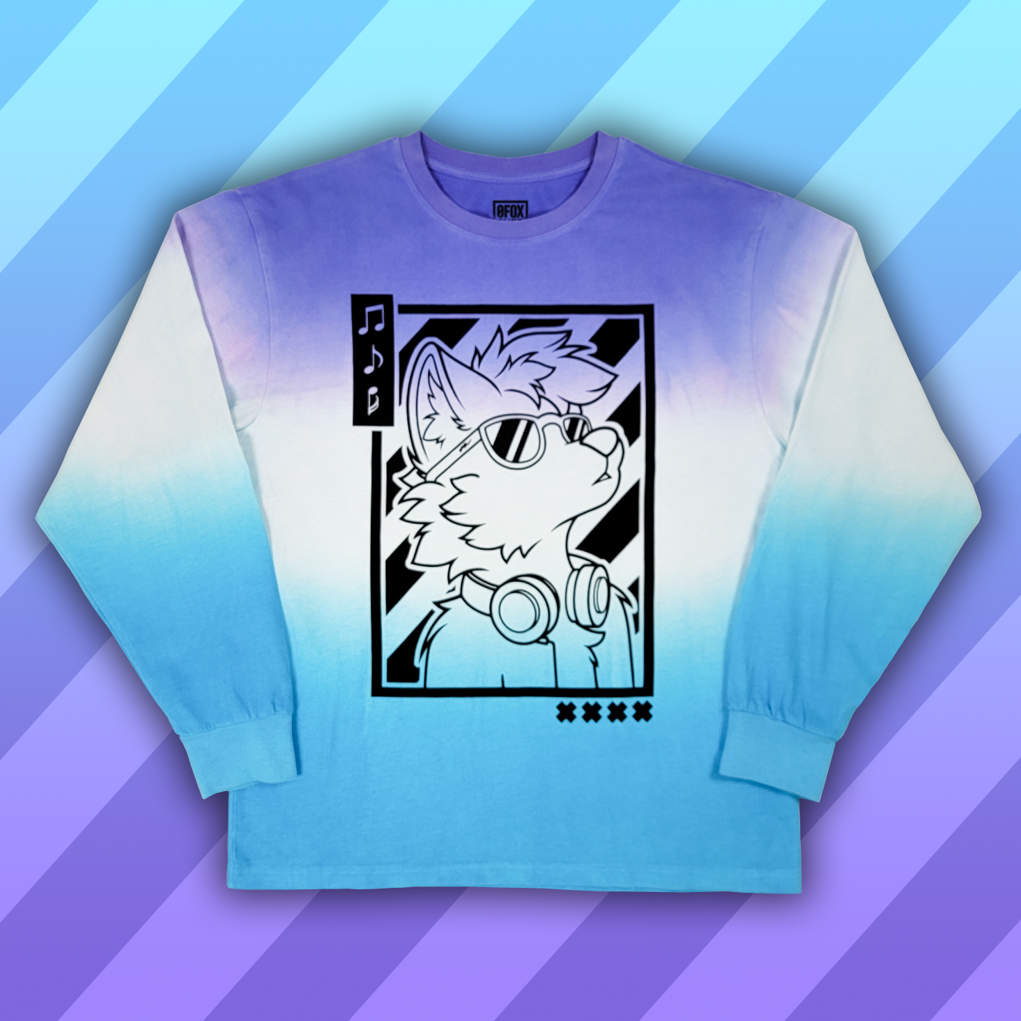 Gradient Merch SUMMER GRADIENT LONG SLEEVE – 0 Fox Shop