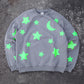 GLOW STARS CREWNECK SWEATSHIRT