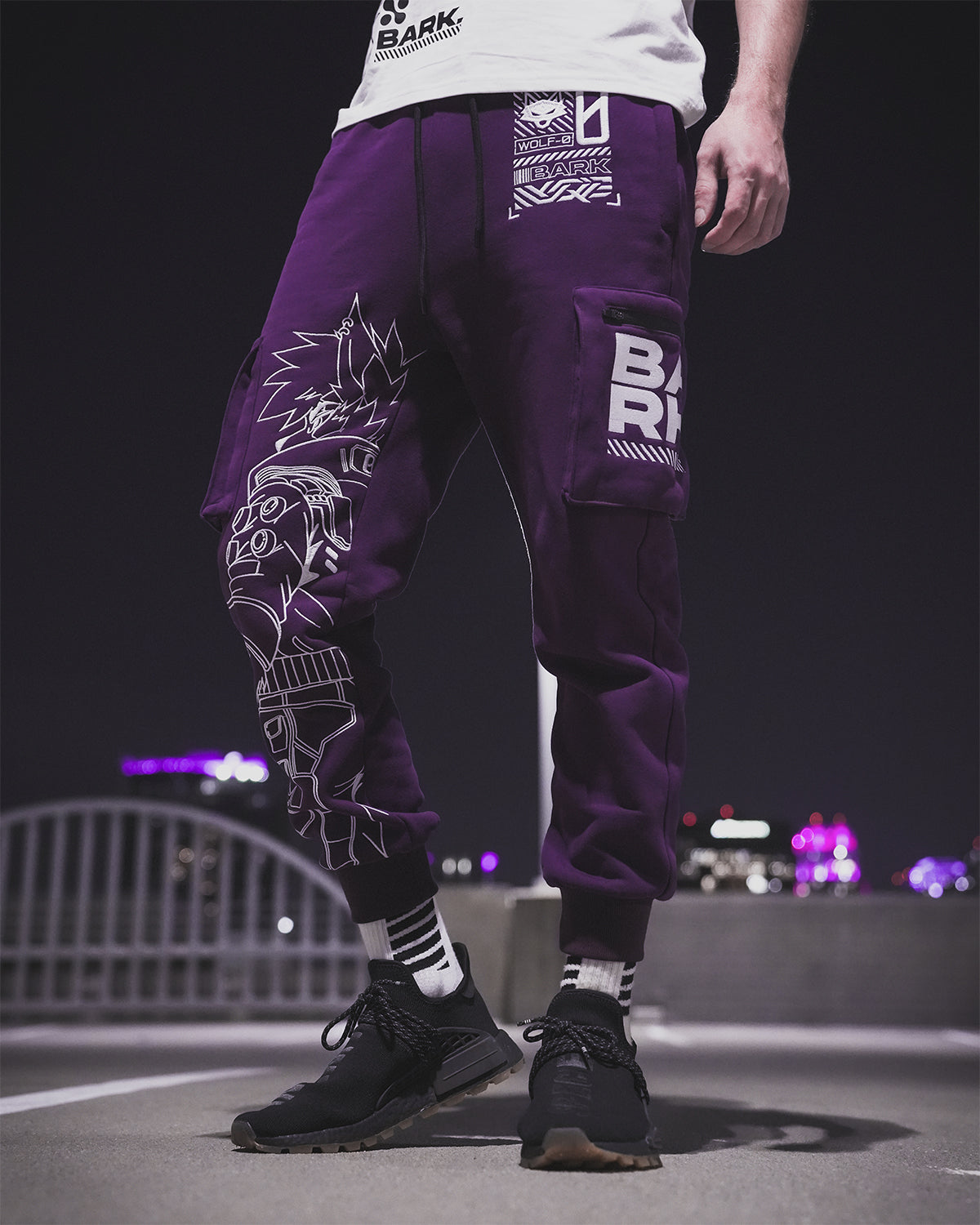(PRE-ORDER) LIMITED EDITION W-01F JOGGERS V2 - VIOLET